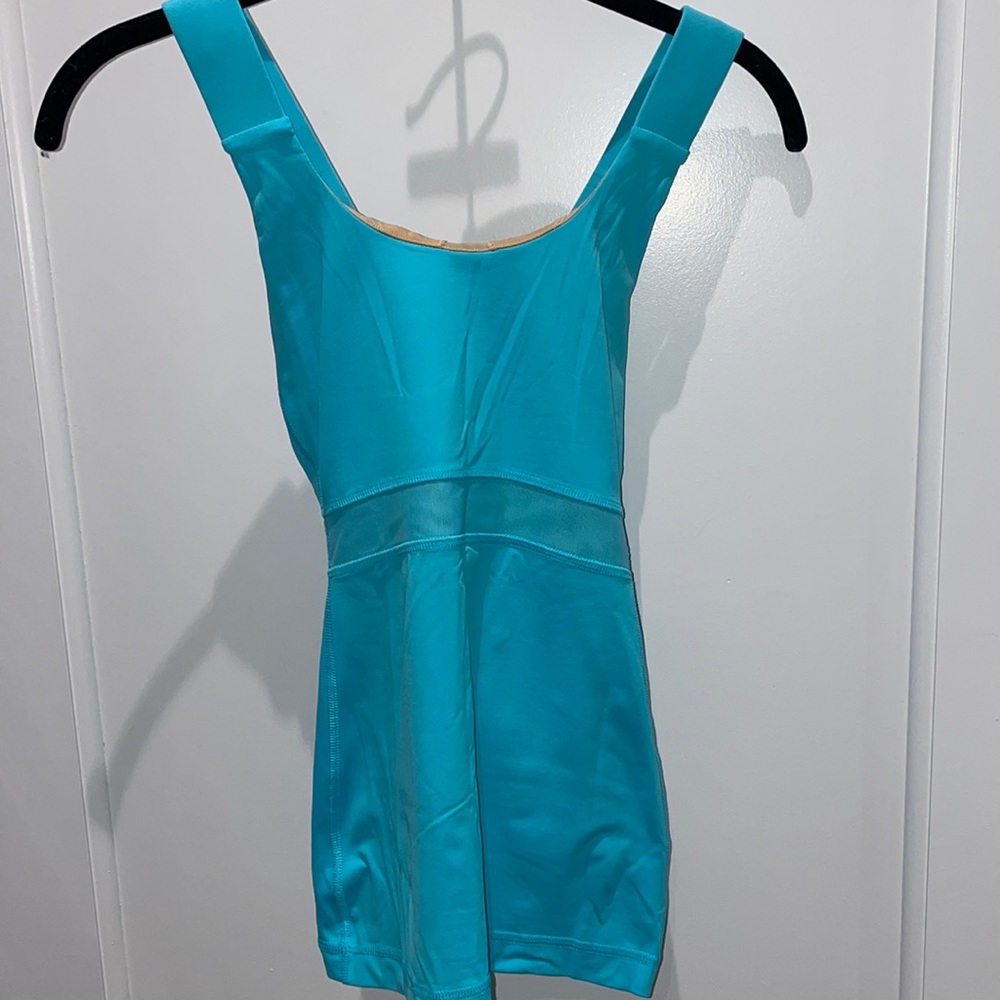 Lulu lemon bright blue tank top